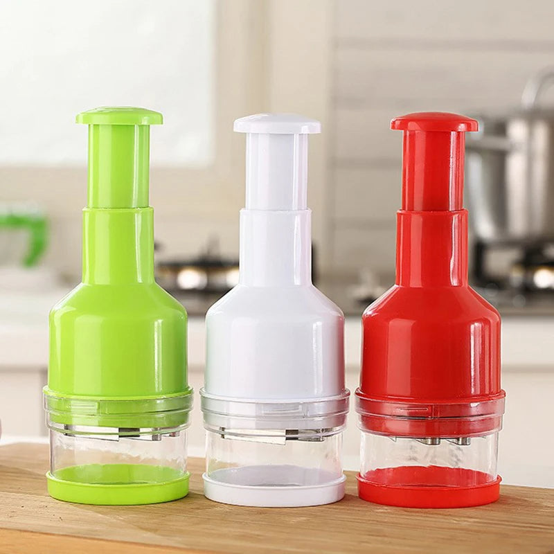 Stainless Steel Hand-Pressing Vegetable Chopper