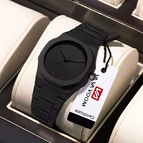 Black Arabic Aura Watch