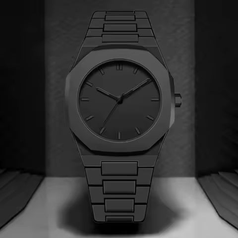 Black Arabic Aura Watch