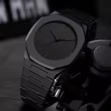 Black Arabic Aura Watch