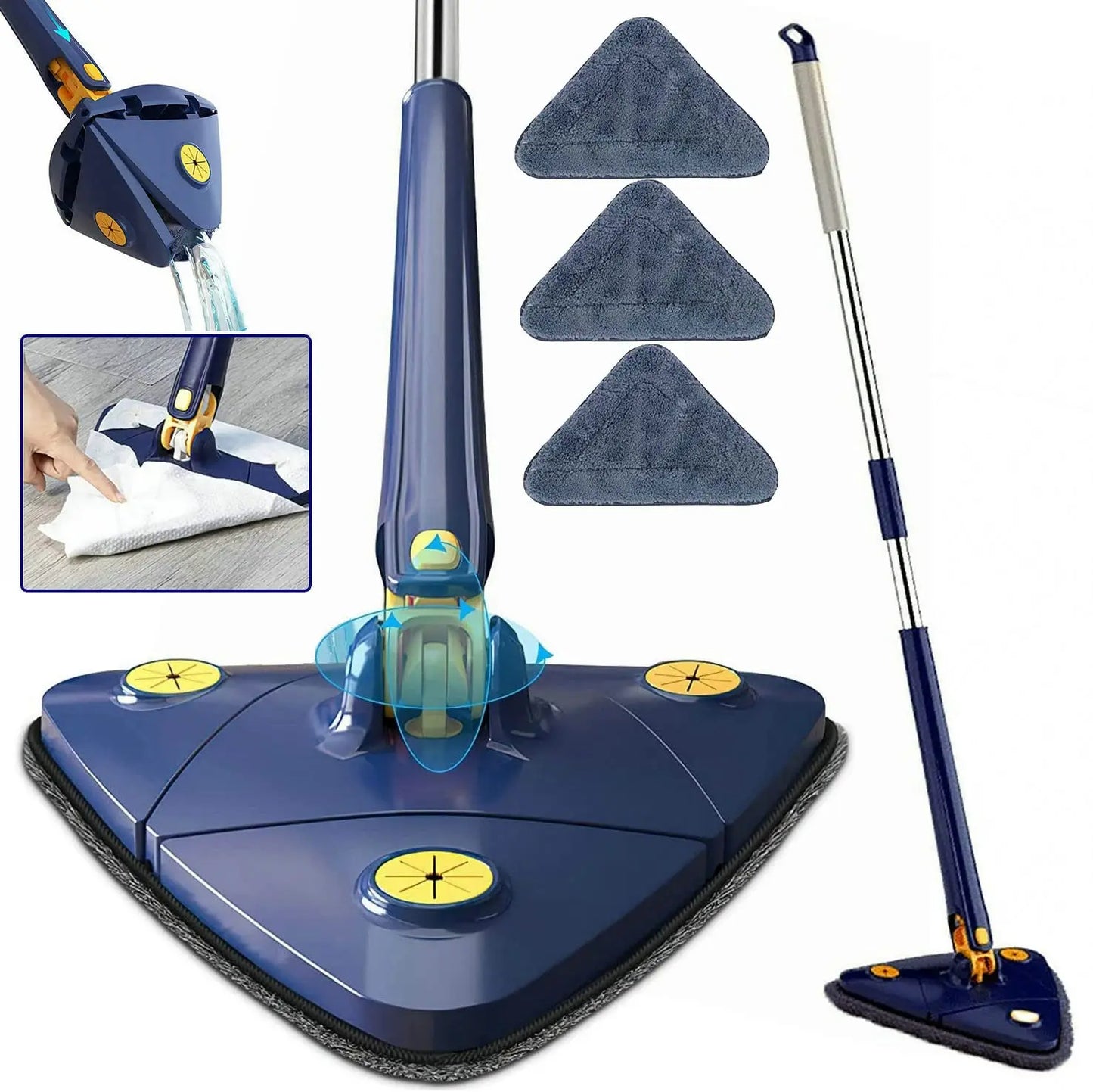 Rotatable Adjustable Cleaning Mop
