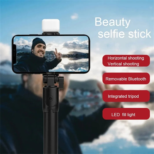 3 In 1 Selfie Stick Bluetooth Remote Tripod